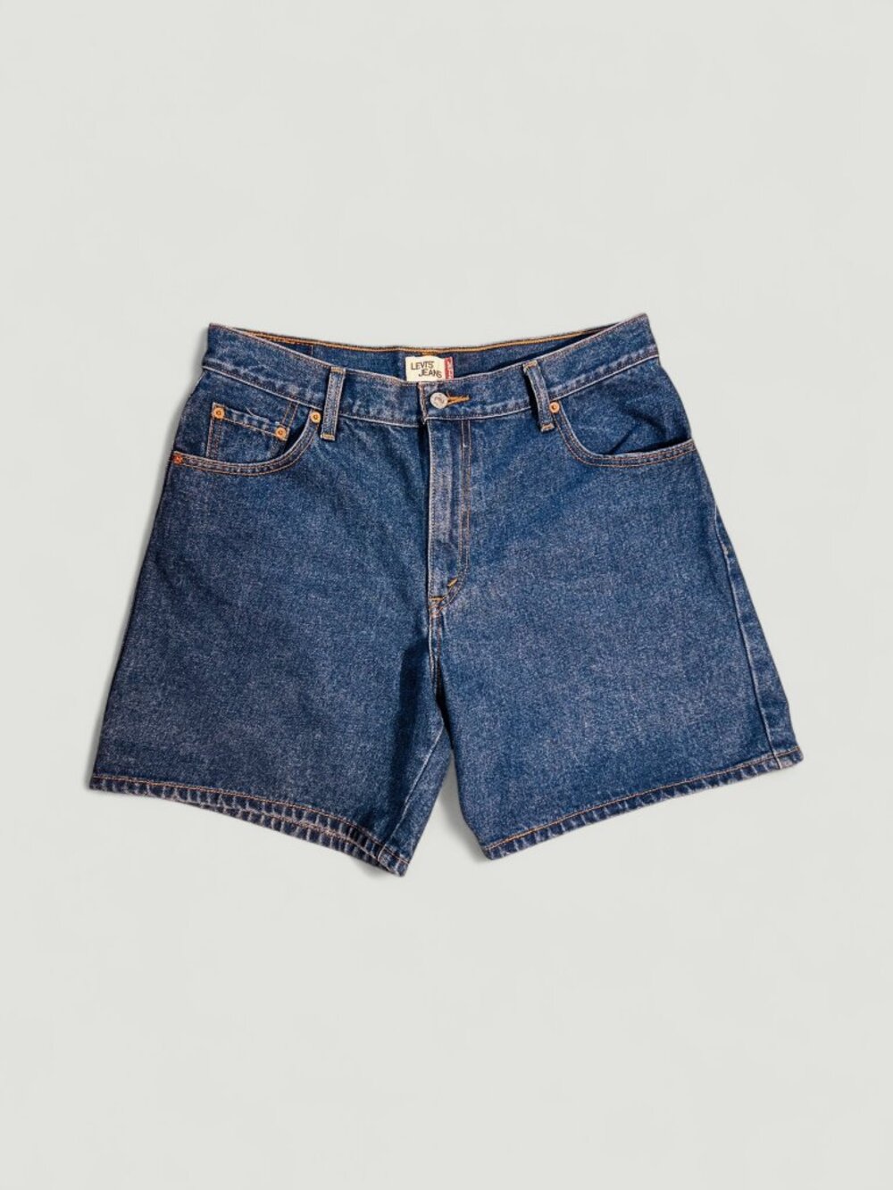 Levi's 550 vintage denim shorts size 14 relaxed fit high waist